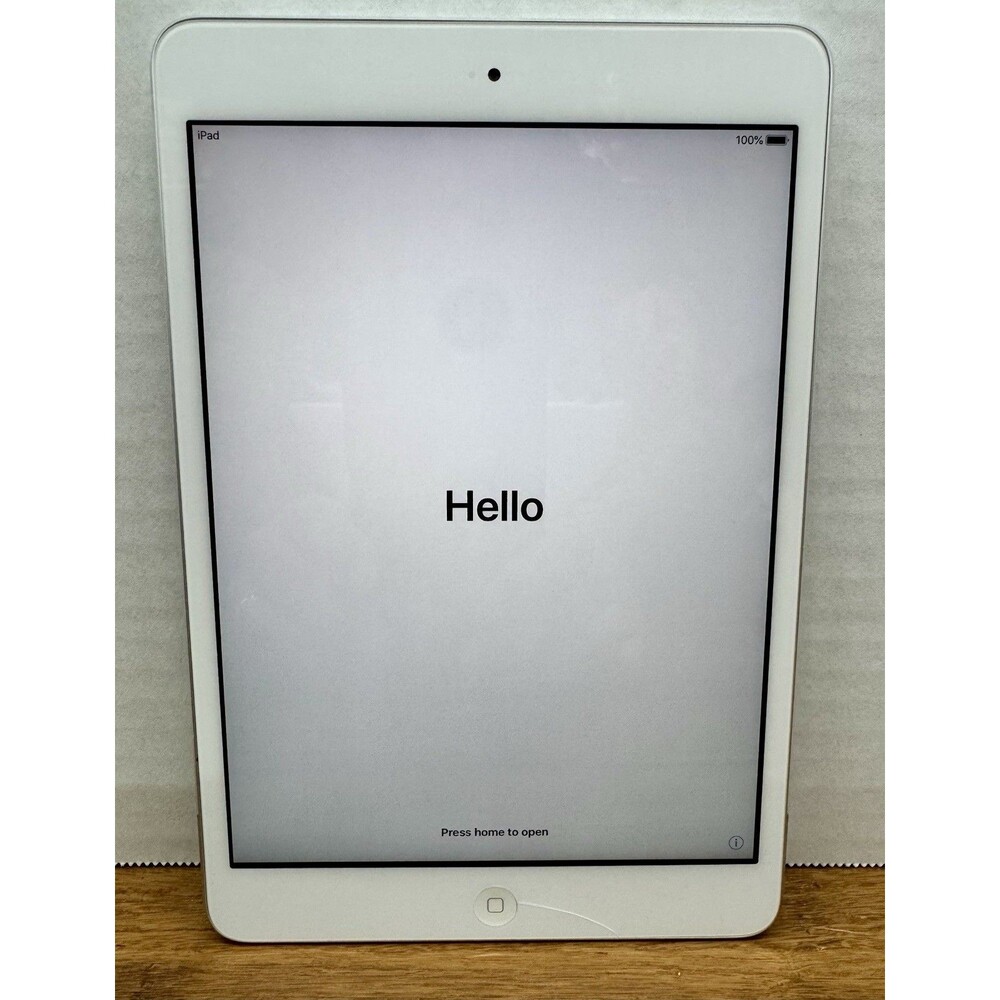 Apple iPad Mini 2 A1489 16GB 7.9" Wi-Fi White IOS 12.5.7